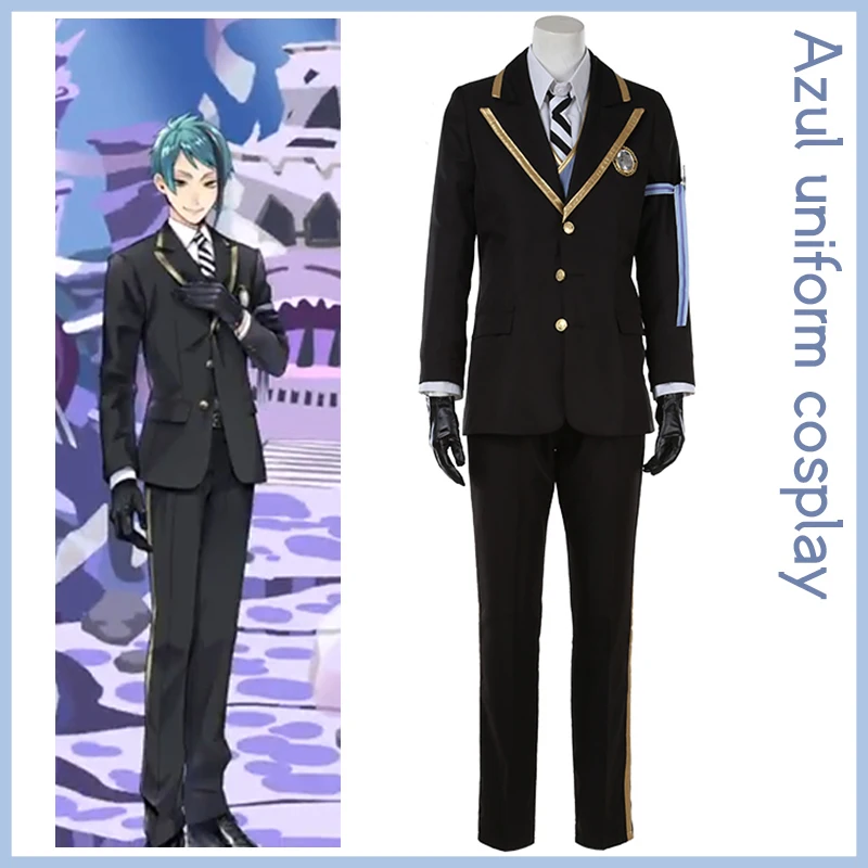 

Game Twisted Wonderland Diasomnia OCTAVINELLE azul Cosplay floyd jade School Uniforms Costume
