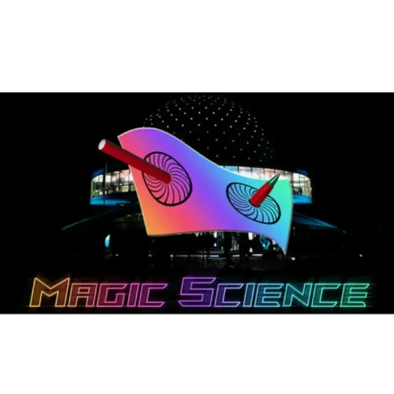 MAGIC SCIENCE by Hugo Valenzuela Close up Magic Trick Mentalism Magic Magia Magie magzies puntelli accessori Illusions Gimmick