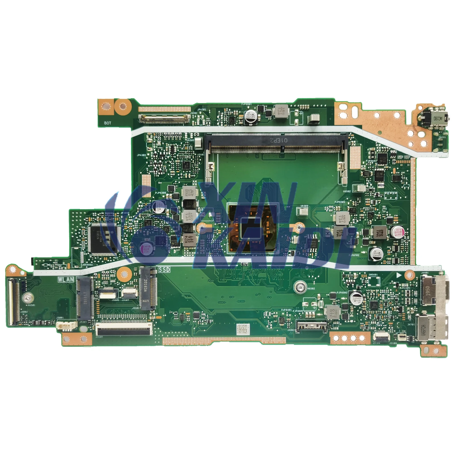 Imagem -03 - Placa-mãe Portátil para Asus Vivobook Placa-mãe Cpu Ddr4 Pentium N4000 N4100 N5000 N5030 X409ma X409 X509ma 100 de Trabalho