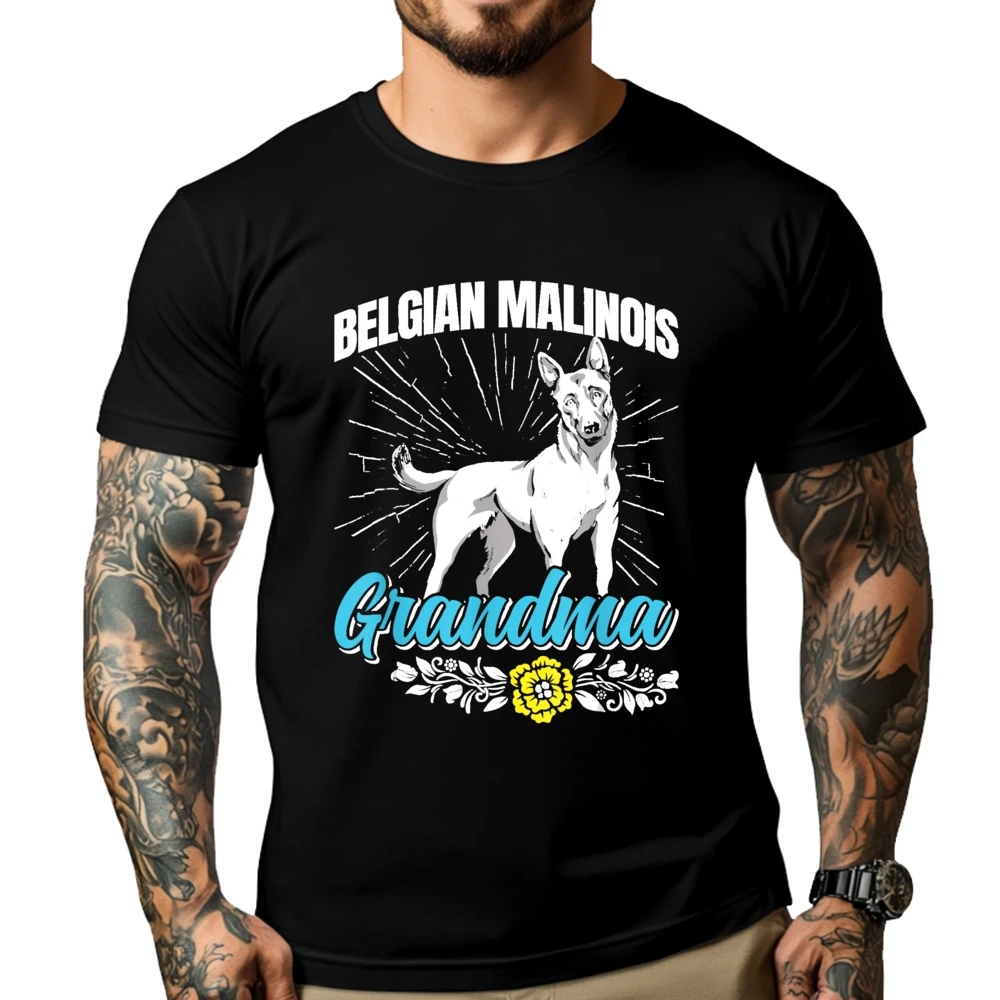 

Belgian Malinois Luxury T Shirt Cotton Comfort Designer Clothes Harajuku Comfortable T-Shirt Man Clothes