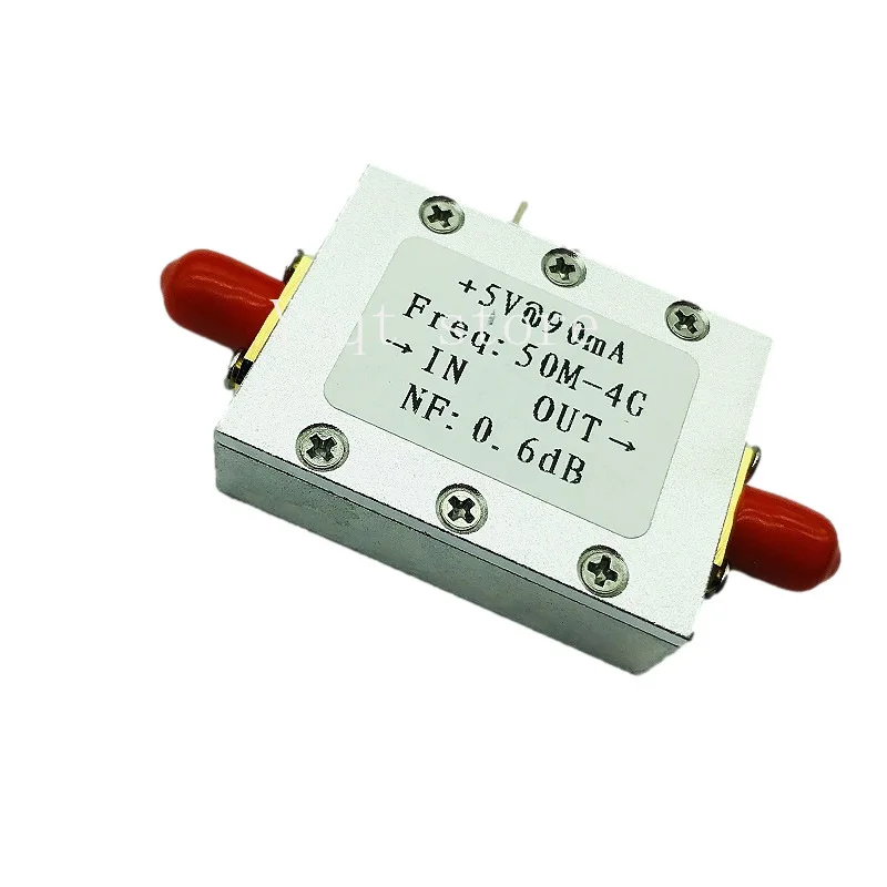 

Ultra-low noise NF = 0.6dB high linearity 0.05-4 G wideband amplification LNA input down to -110dBm