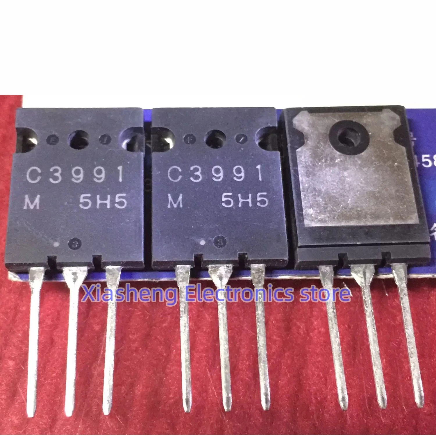 

New Original 2Pcs 2SC3991 C3991 TO-264 800V 50A Powerful Transistor In Stock Good Quality