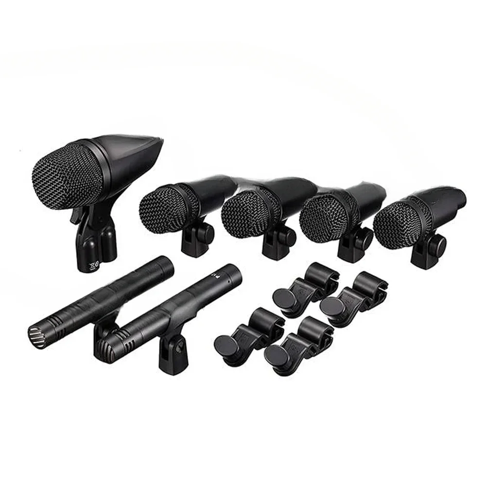 

Специальный сценический инструмент, конденсатор, профессиональный динамический микрофон, диапазонная запись, сессионный набор барабанных микрофонов из сеанса из семи частей