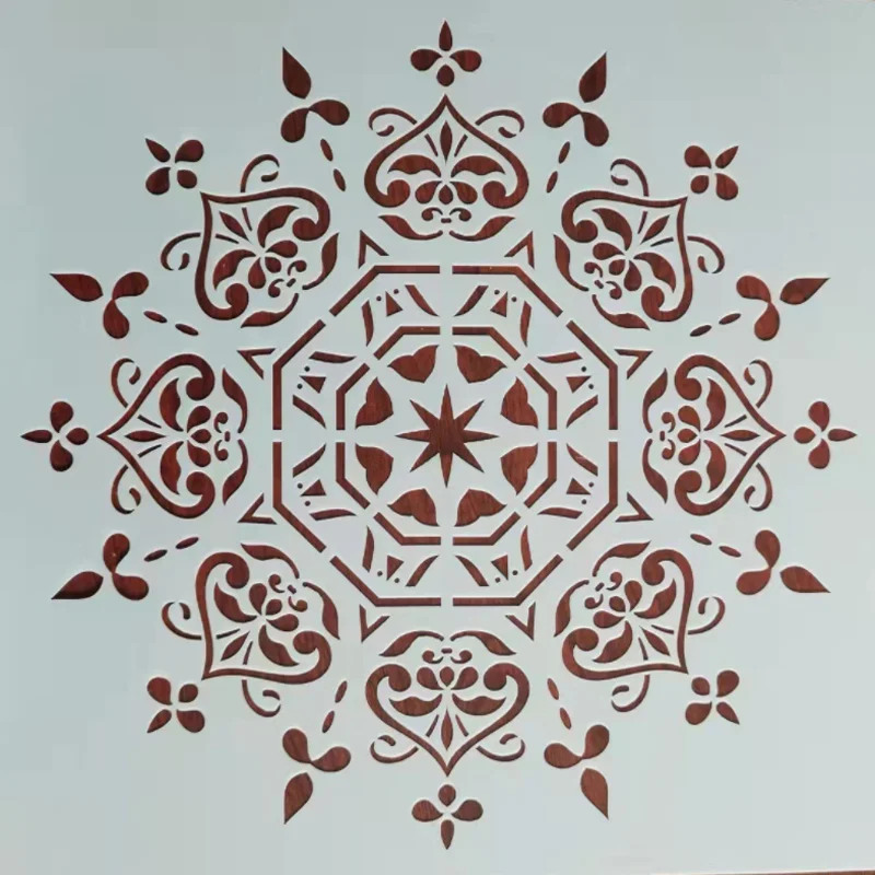 

30*30CM Big Mandala Flower Stencil Decoration DIY Walls Layering Crafts Painting Template Scrapbook Coloring Embossing Reusable