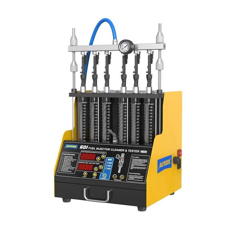 AUTOOL CT400 Injector Cleaner Ultrasonic Auto Car  Fuel Injector Cleaner & Tester Machine