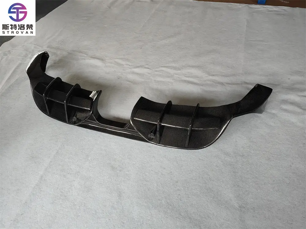 STLF Authentic PD Style Rear Diffuser Body Kit for Porsches 718 Boxster Made of Premium True Carbon Fiber