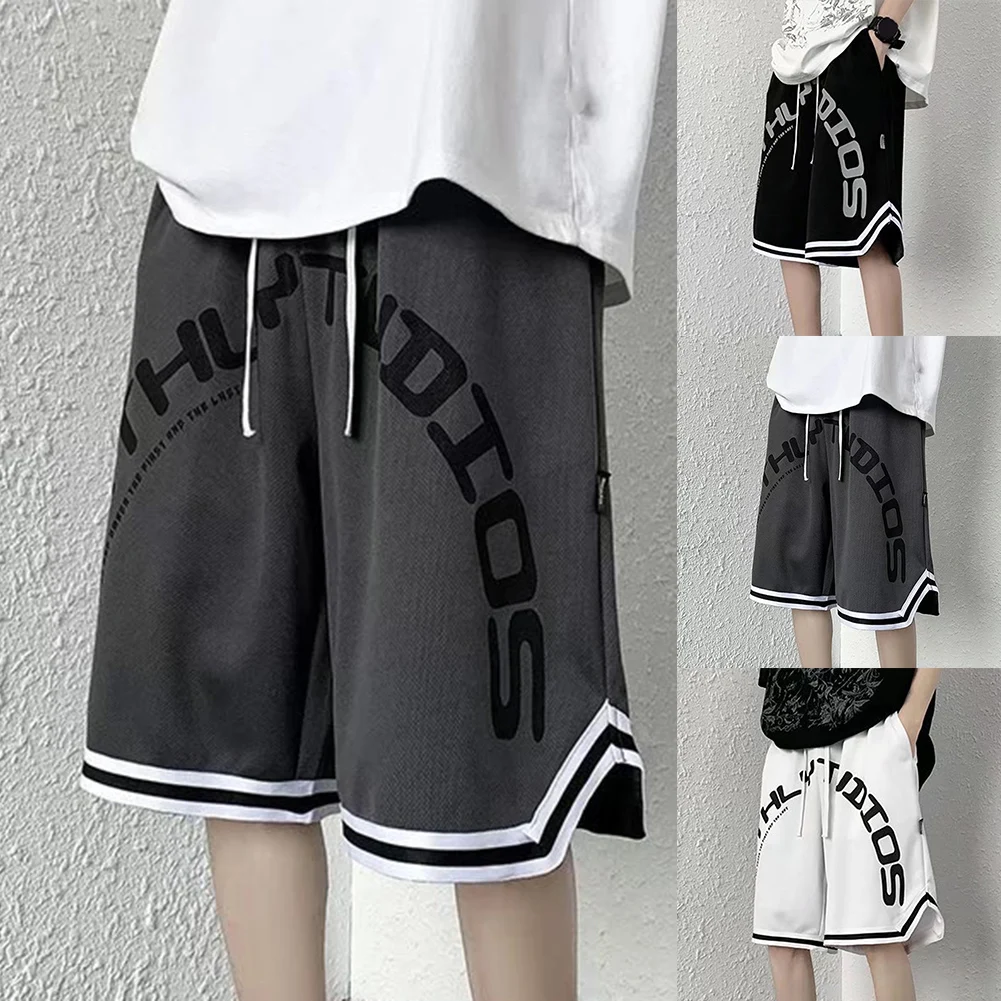 السراويل الرياضية غير الرسمية الرجال شورت كرة السلة ملابس الصيف غير رسمية الصيف الراحة ملابس الصيف رقيقة خارج ارتداء السراويل فضفاضة تناسب