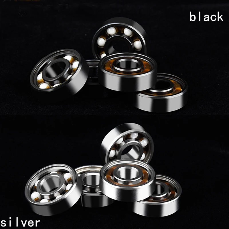 

10pcs Ceramic ball 608RS 8x22x7mm Inline Roller Skate Wheel Bearing ABEC 11 Anti-rust Skateboard Wheel Bearing 608 shaft