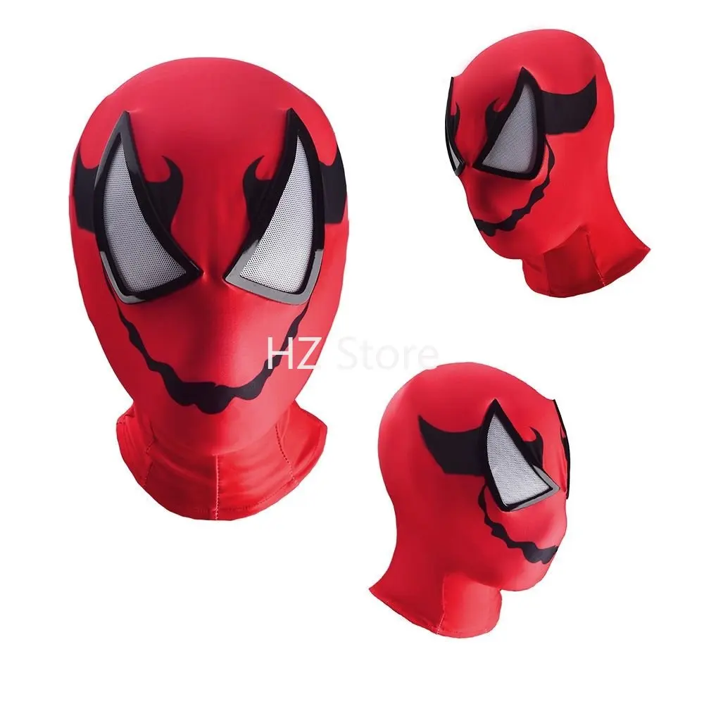 Marvel Spider Man Mask Cos Prop Venom Spiderman maschere copricapo Replica Halloween Costume Cosplay regalo di natale materiale Lycra