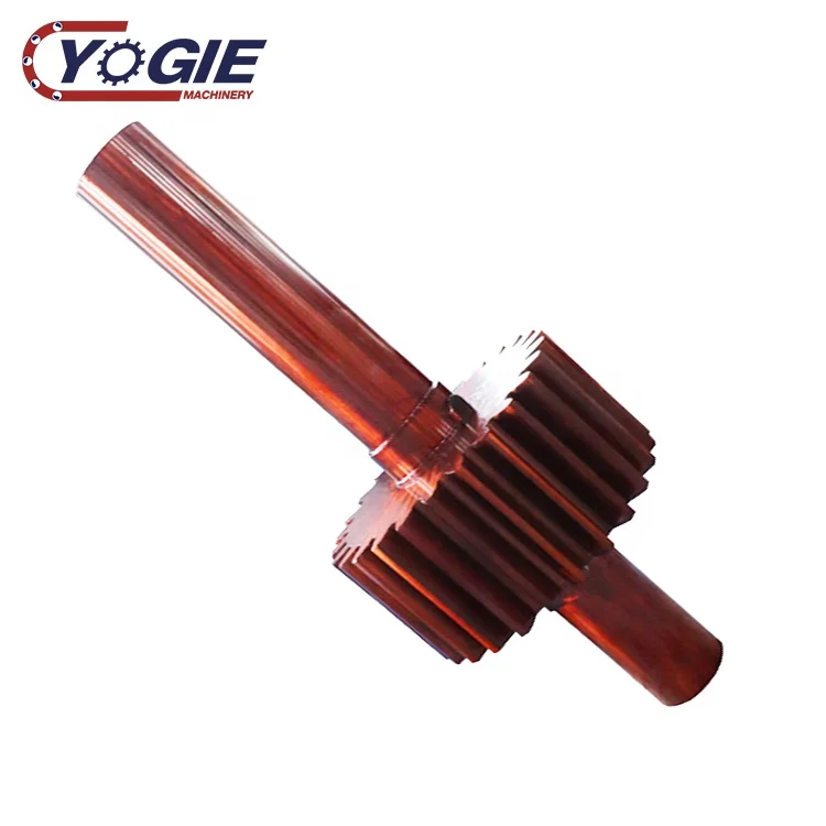 China Manufacturer Customized Large Drive Gear Shaft  for Machine Tool