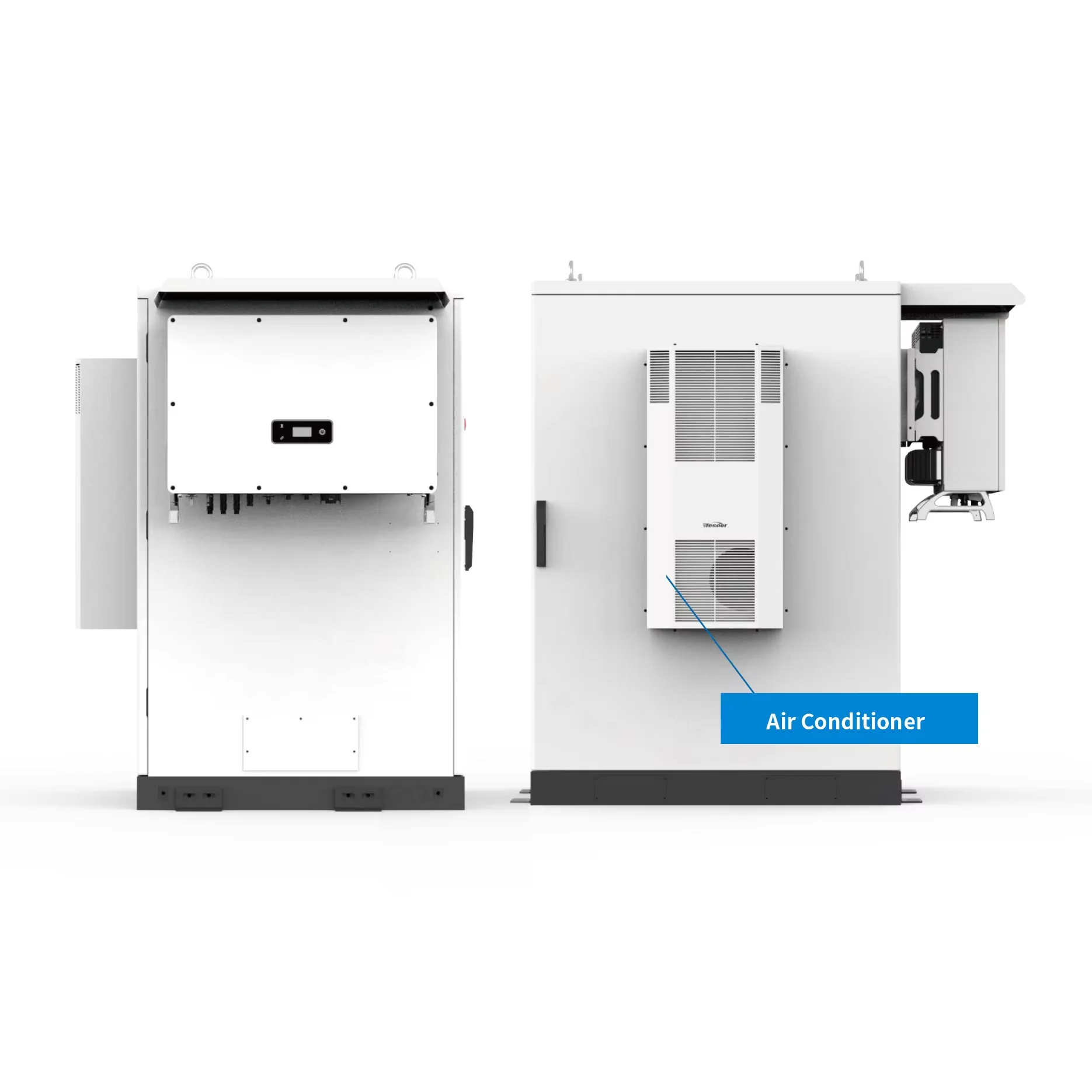 Bateria industrial e comercial de 215kwh 261kwh LFP314Ah Sistema de armazenamento de energia ESS off-grid Lifepo4 com resfriamento líquido para fábrica