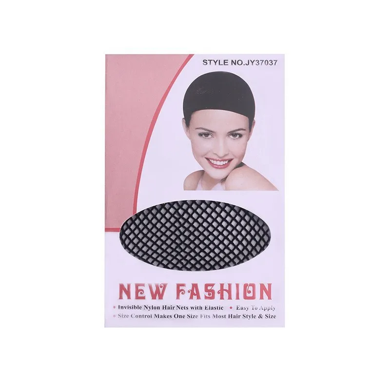 20 قطعة/المجموعة قبعات شعر مستعار Hairnet الصيد صافي غطاء الشعر الأسود لون البشرة غطاء شعر مستعار تنفس شبكات الشعر غطاء الشعر