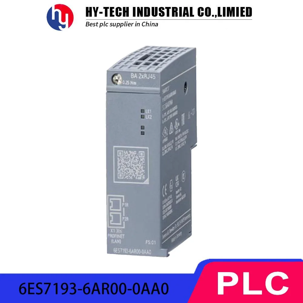 

Industrial PLC Network Bus Adapter 6ES7193-6AR00-0AA0 for Automation Control Systems in Manufacturing & Process Environments