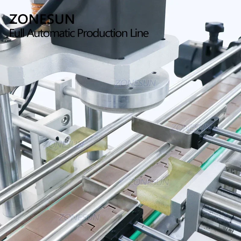 Zonesun ZS-FAL180A3 desinfetante para as mãos suco de óleo cosmético automático pequena garrafa jar enchimento máquina tampando linha produção automática