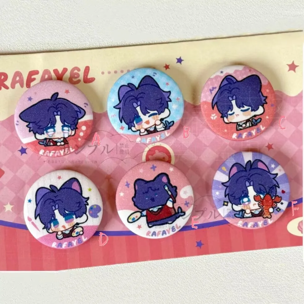 

«Любовь и глубокий космос», «Qi Yu», подарок высокого уровня, настольный бант для косплея, прозрачная и абстрактная брошь со значком.