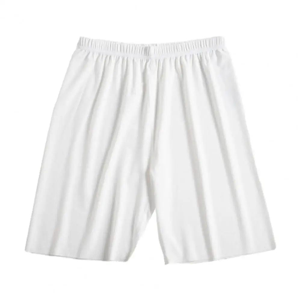 Popular Mid-aged Men Summer Thin Casual Shorts Comfortable Casual Shorts Ice Silk Loose Sleep Bottoms Homewear