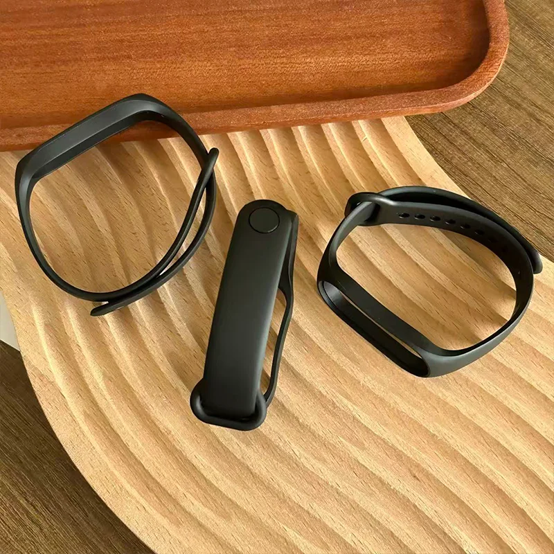 Correa de silicona para reloj inteligente Mi Band 7, 6, 4, 5, 3, 9, correa deportiva de repuesto, accesorios para reloj inteligente, 3 uds.