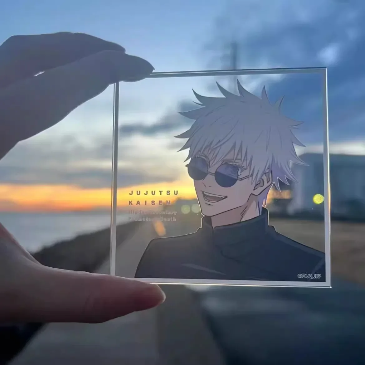 Anime Jujutsu Kaisen Geto Suguru Satoru Gojo Cosplay Cute butamine small Card photo props Cartoon Gift desktop decor accessories