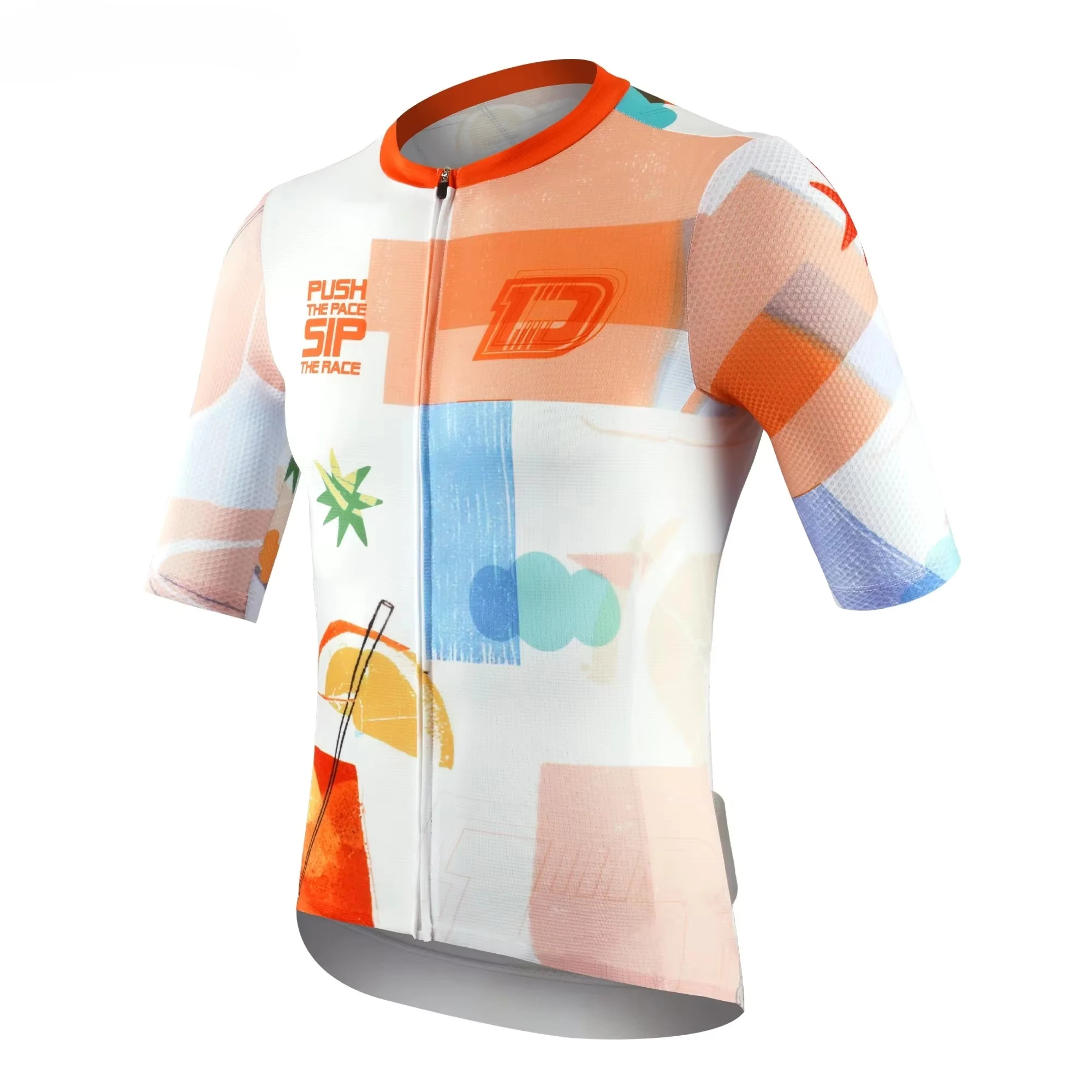 

Cycling Jersey 3D Bubble Mesh Quickly Dry Pro Level Man Cycling Maillot Anti Slip Moisture Wicking Cycling Jersey Man