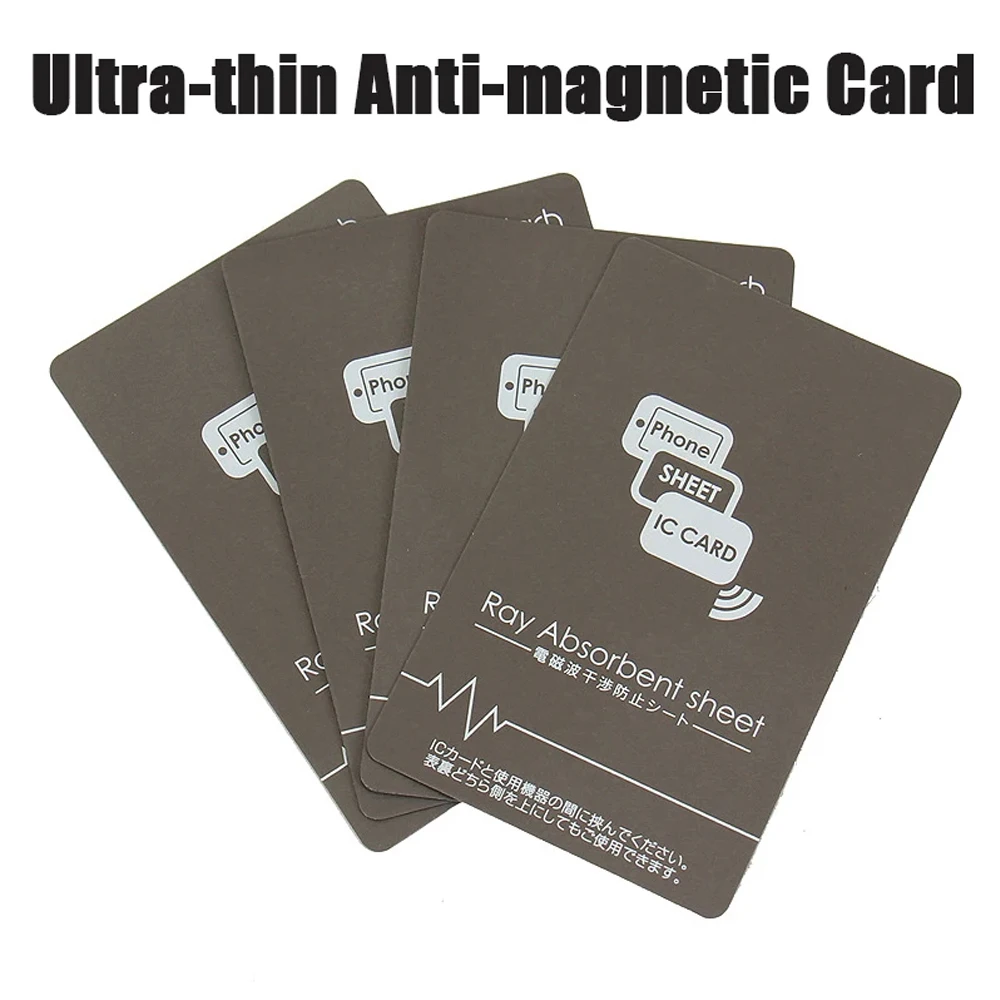 NFC Signal Booster Antimagnetic Sticker Single Side NFC Anti-interference Sheet Anti-Metal Magnetic IC Error Proof
