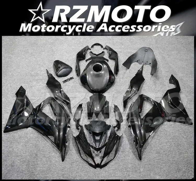 New ABS Fairings Kit Fit For KAWASAKI ZX-6R 13 14 15 16 17 ZX6R 636 2013 2014 2015 2016 2017 2018 Bodywork Set Carbon Color