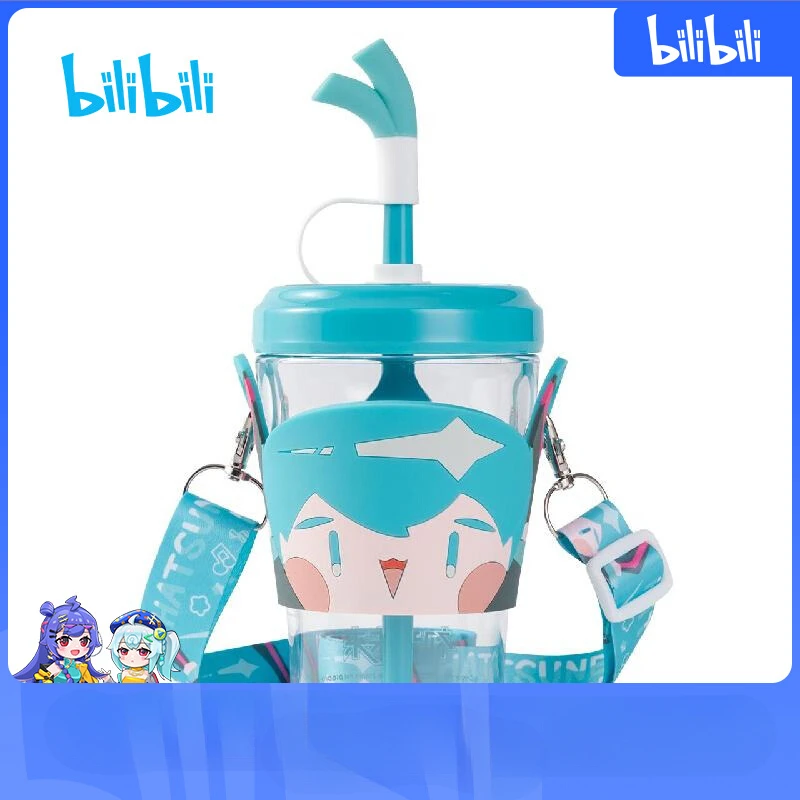 Bili Bili Cartoon New Product moeyu VOCALOID Hatsune Miku Cute Vitality Drink Cup Can Be Carried