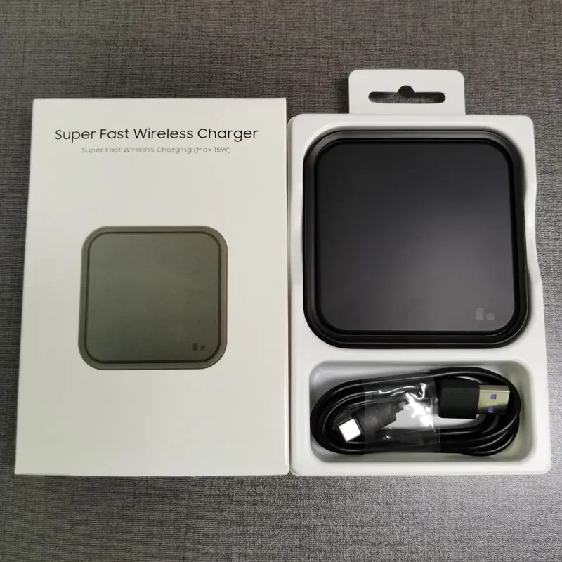 S24 Wireless Charger 15W QI Charge Pad For Galaxy S10 S20 S21 S22 S23 S24 Note 20 Ultra 10 Plus FE Z Flip Fold 5 4 3 2 EP-P2400