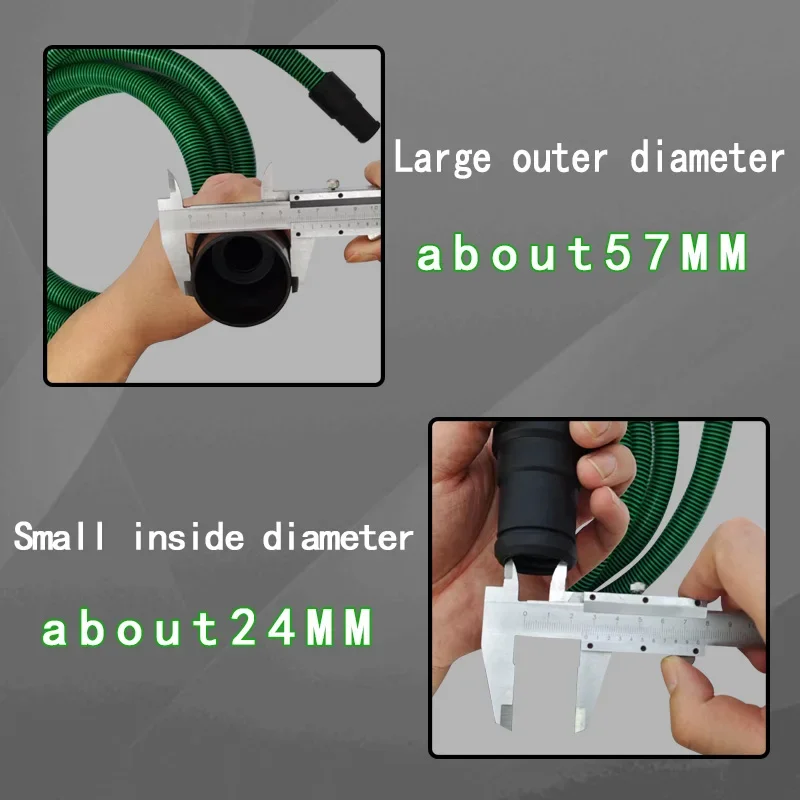 5m Electric Sandpaper Machine Vacuum Cleaner Dust Collection Pipe For FESTOOL MIRKA Sander Dust Hose