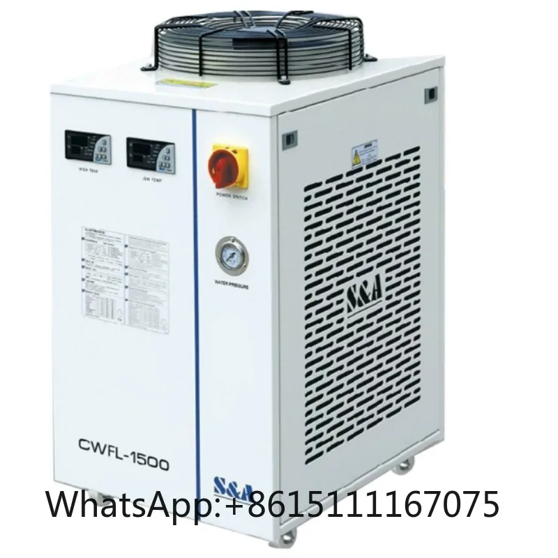 CW6260 CW6300 CW7800 Industrial Water Chiller, 7500 Refrigeration Capacity for Cutting Carving Spindle Cooling
