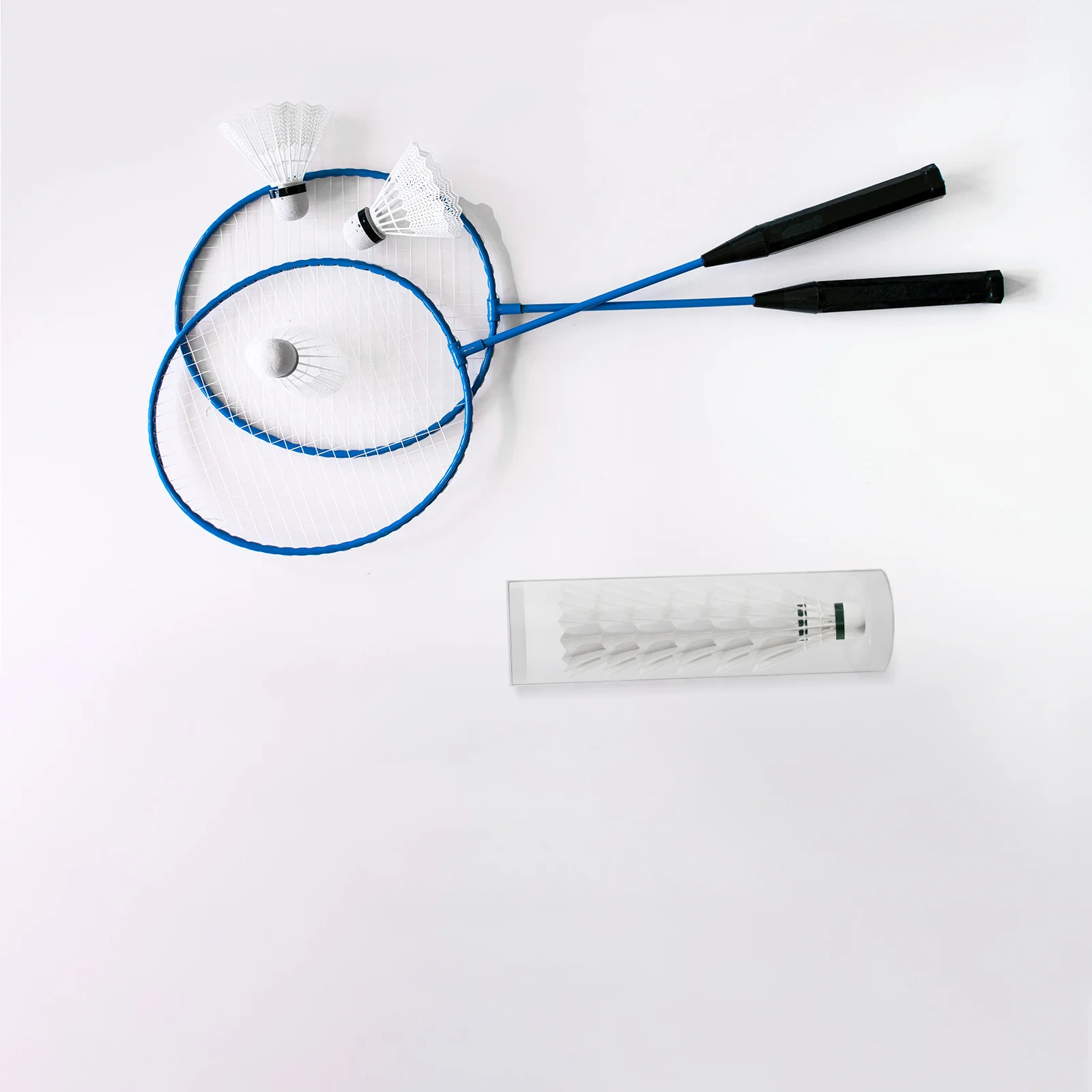 

Portable Transparent Badminton Tube 1 Unit Lightweight Shuttlecock Organizer for Sports Training Practice Easy Carry Badminton