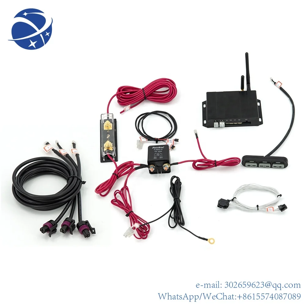 yyhc Air ride suspension Electronic control system with pressure sensor Support bluetooth remote and wire 