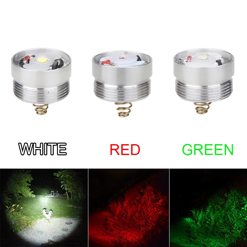 Vastfire ไฟฉาย LED สำหรับล่า VA-802แสงสีเขียว/แดง/ขาว, ไฟฉายไฟฉายไฟฉายสำหรับล่าสัตว์ใช้ชาร์จแบตเตอรี่แบบ USB 18650ตัวยึดปืน