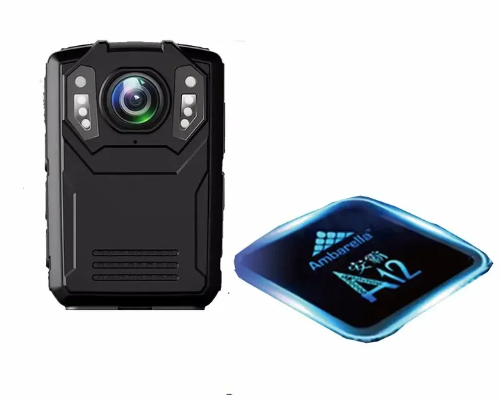 Professional law enforcement video recording 4G WIFI GPS clip body worn ca mera