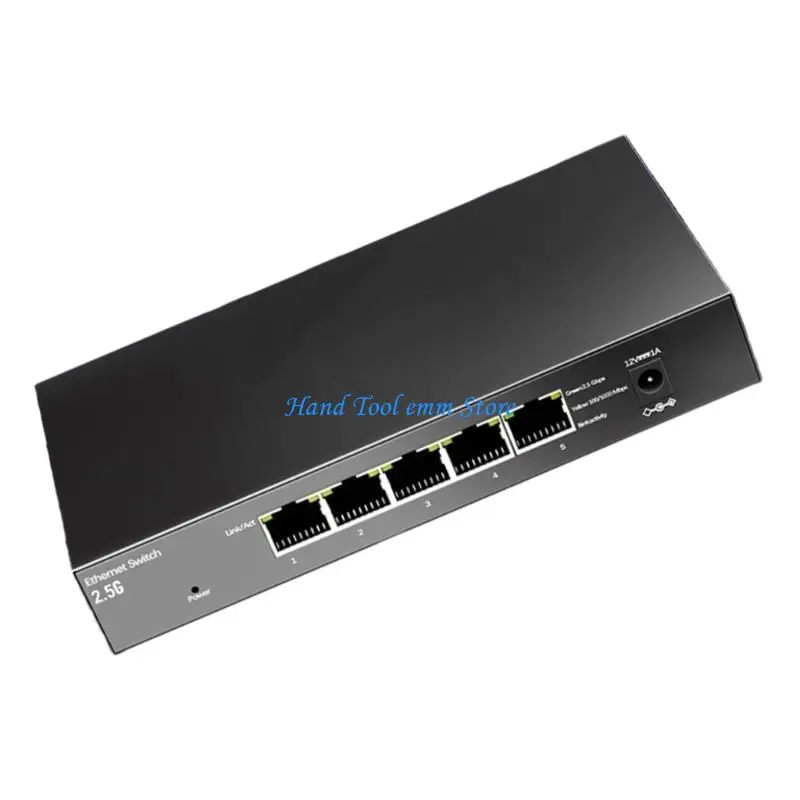 h37f-heavy-duty-25g-ethernet-switcher-5-8-ports-gigabit-speed-metal-heat-dissipation