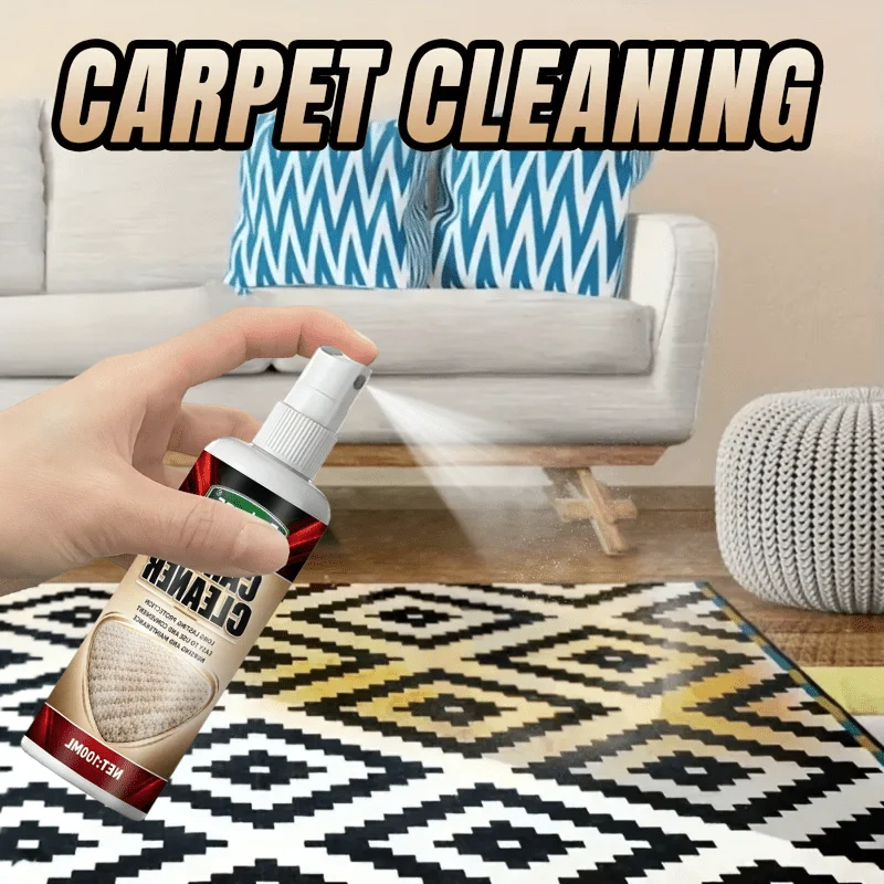 100ml Professional Fabric Cleaner & Stain Spray, Deep Clean Carpets, Sofas & Car Seats, Restores & Refreshes, Quick Easy Apply