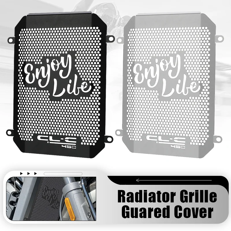 

Motorcycle Radiator Grille Guard Cover Water Tank Protection Guard For CFMOTO CLC 450 Bobbe 450CLC 450CL-C CLC450 2025 2024 2023