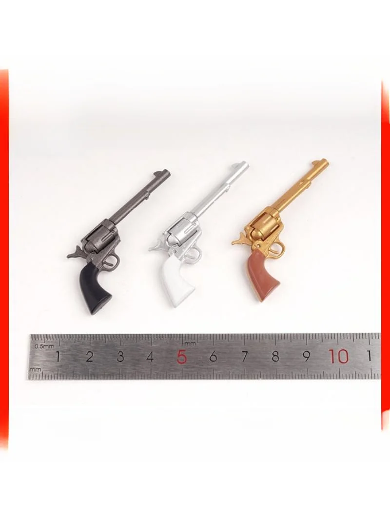 ASTOYS 16inch AS054 Colt Long Barrel Three Color Western Cowboy Revolver Model Collectible Action Figure Modern Soldier Toy