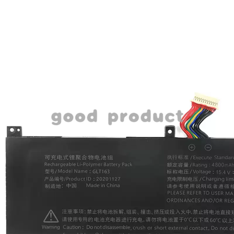GLT163 Laptop Battery For HIPAA SH56 20201127 K8 P03 15.4V 4800MAH 73.92WH