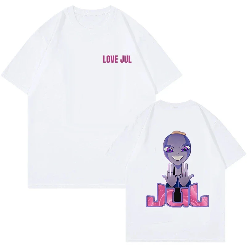 مغني الراب يوليو الجرافيك تي شيرت تقليدي الرجال النساء موضة الهيب هوب تي شيرت مضحك الصيف قصيرة الأكمام بلايز الجمالية الشارع الشهير #5