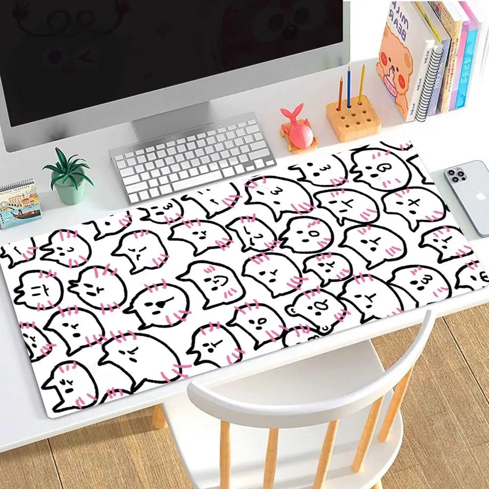 

Large mouse pad, office mat, rubber anti-slip mouse pad desk pad, PC accessories, rugged and durable, universal for all scenario