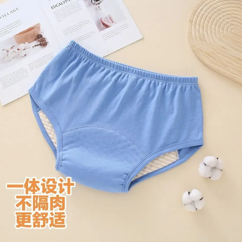 Adult Incontinence Underwear Cotton Washable Pull-Up Pants for Seniors  diaper adult