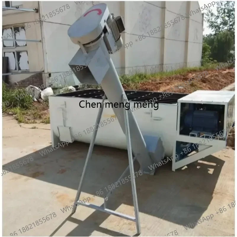 A55 Small edible saw in shiitake mushroom material, mushroom wood shavings, corn cob feeder with motor