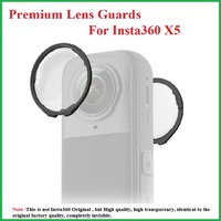 CYNOVA 2025 NEW Glass Material Premium Lens Guards Protector Silicone Case Screen Mini Case For Insta 360 X 5 Accessories