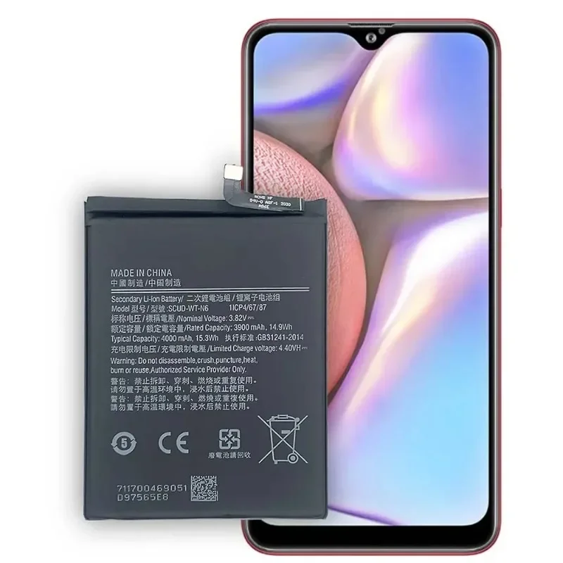 Newest SUCD-WT-N6 3.82V 4000mAh Rechargeable Battery for Samsung A20S A10S A107 A21 A215 M01S High Quality Mobile Phone Battery