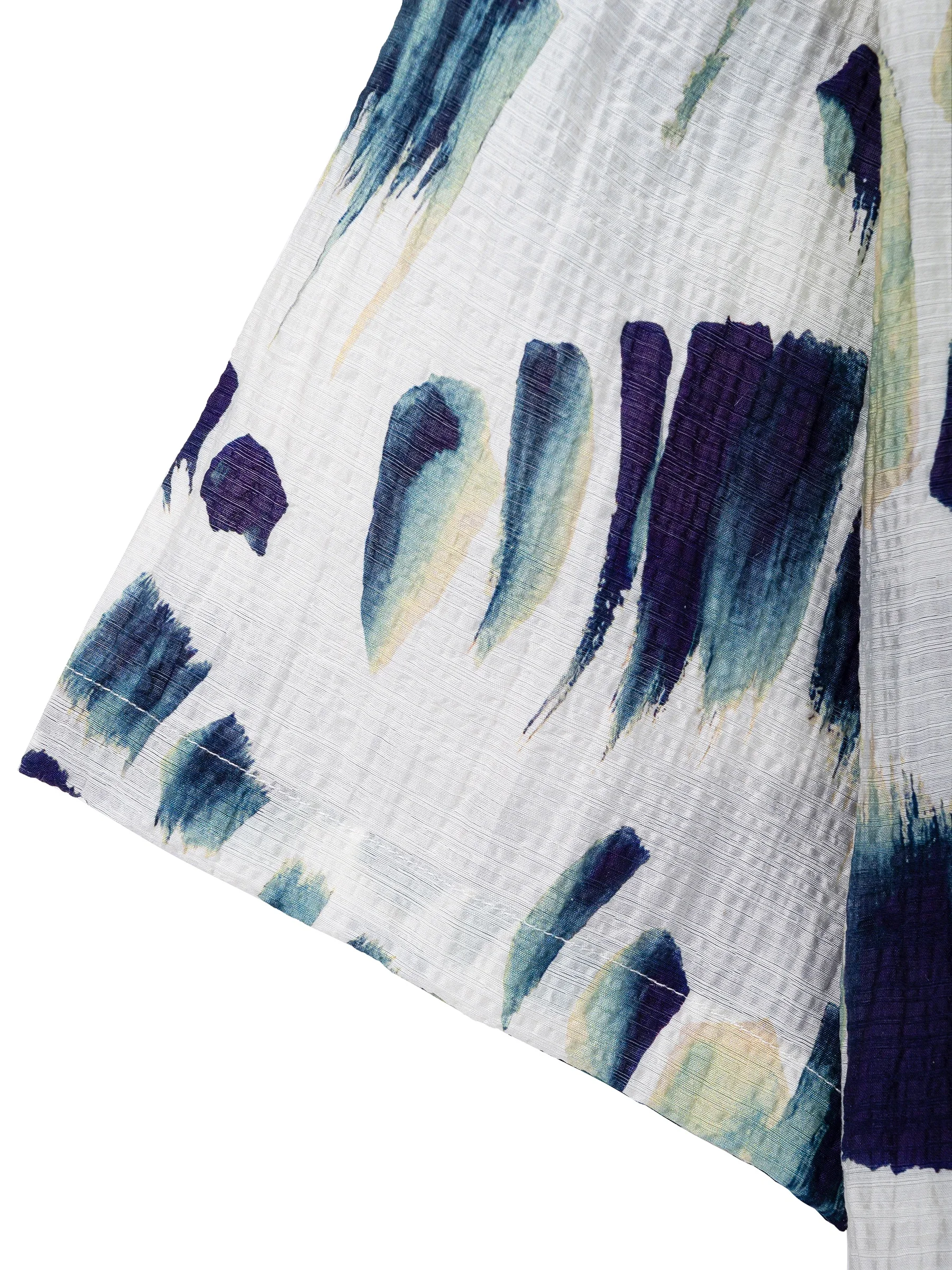 New Men's Shirt With Beach Print Cardigan Button Lapel Personalized Casual, Fashionable And Comfortable Short-Sleeved Top