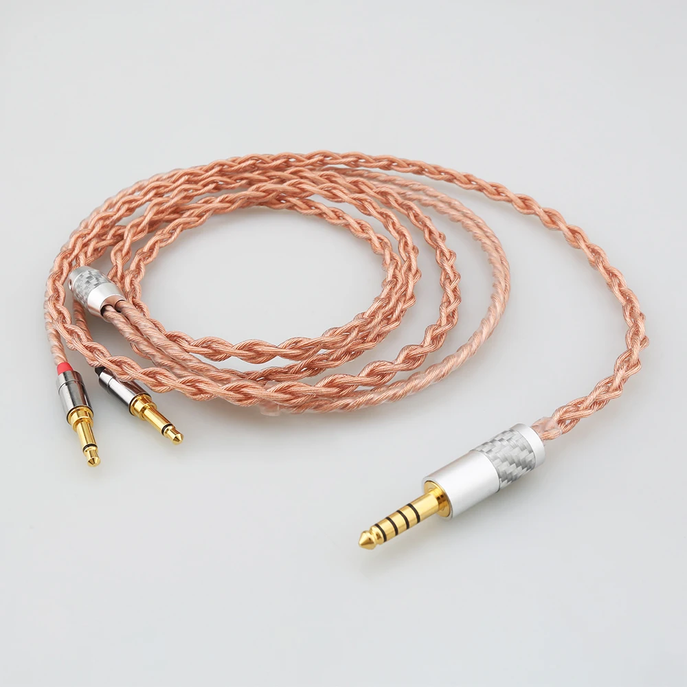 

HIFI 4 Core Litz HiFi-OFC Earphone Braided Cable For Hifiman Sundara Ananda HE1000se V2 HE6se he400se Aya He-35x XS