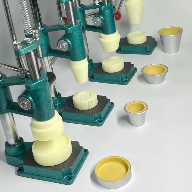 Non-stick Manual Type Popular Egg Tart Making Dough Pressing Machine Egg Tart Skin Maker Commercial Eggtart Mould