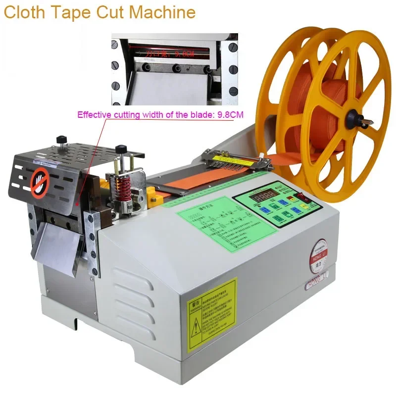 220v Computerized Automatic Rope Cutting Machine Cold And Hot Zipper Cutting Ribbon Cutting Webbing Machine Elastic Band