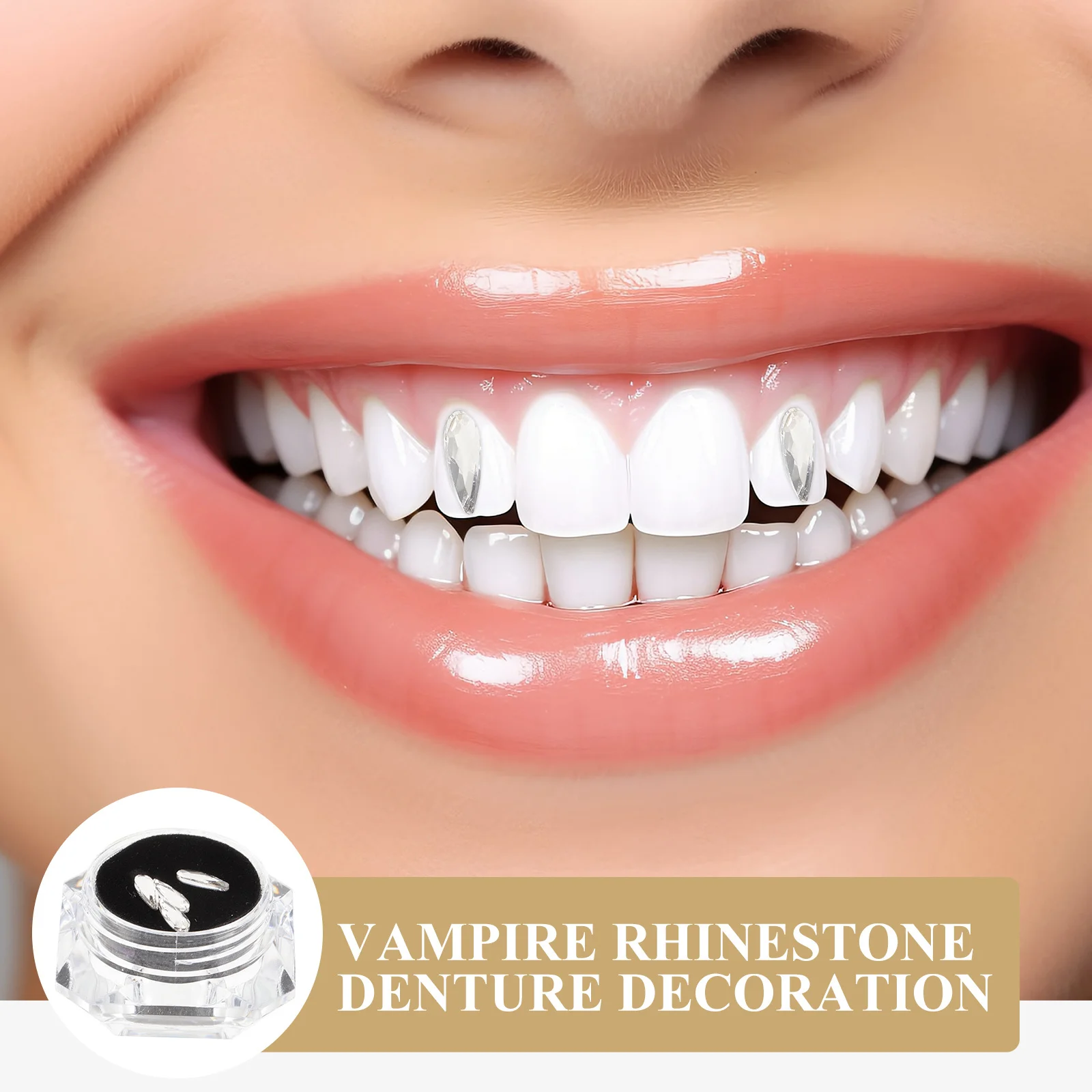 1 مجموعة كريستال الأسنان الأحجار الكريمة مجوهرات الأسنان الزخرفية تألق الحلي للنساء فراشة الأسنان الأحجار الكريمة Diy بها بنفسك الأسنان بلورات #3