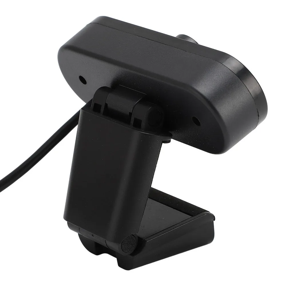 1080P HD 30FPS Webcam with Noise Reduction Microphone Manual Focus Foldable Clip Mount USB Web Camera HD Webcam for Computer